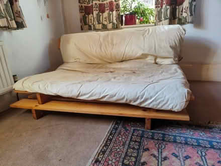 Photo of free Simple wooden futon (Grange-over-Sands LA11) #2