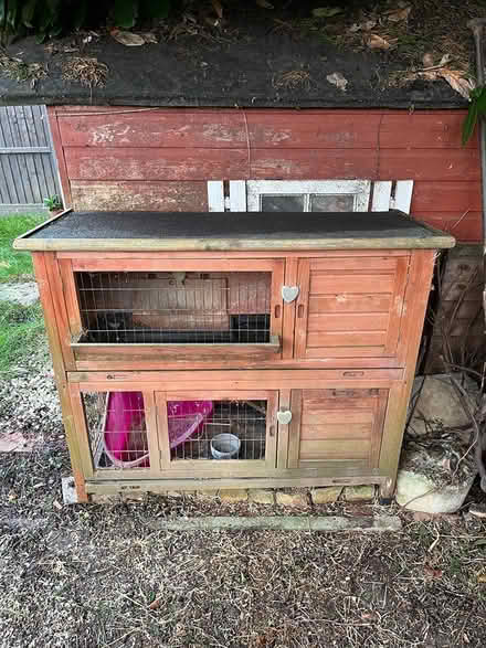 Photo of free Double Rabbit hutch easy clean (WD5 Abbots Langley) #1