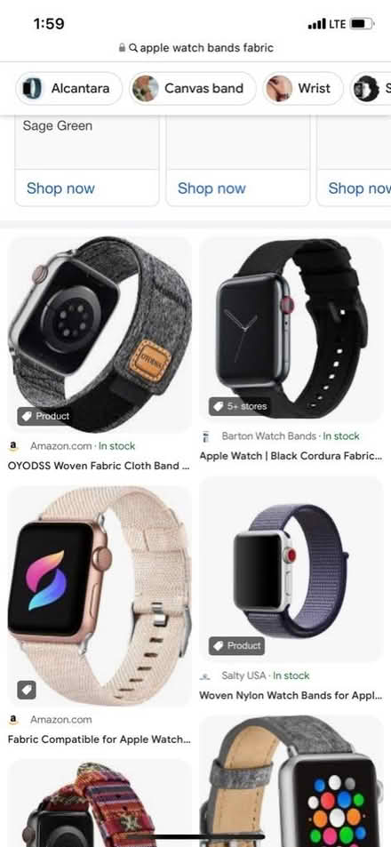 Photo of Apple Watch fabric bands (West san jose) #1