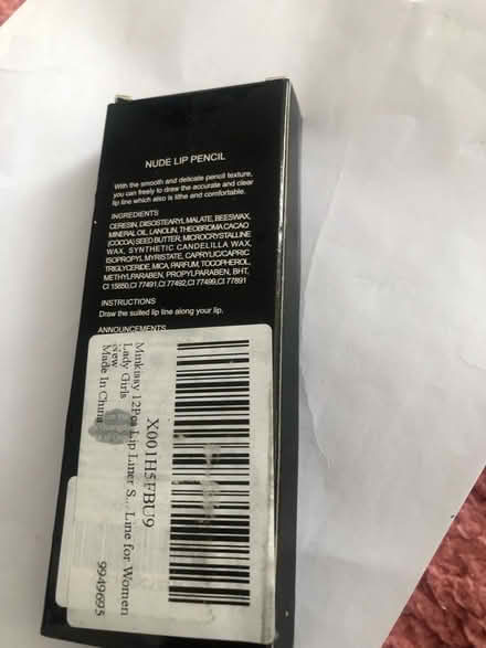 Photo of free Lip Liner (Beckenham) #2