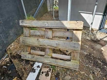 Photo of free 2 x Plallet Planters (Horfield BS10) #1