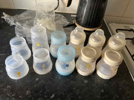 Photo of free Mam bottles (Surrey docks farm) #1