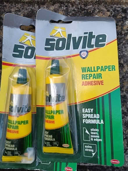 Photo of free Wallpaper repair adhesive (GU2 Stoughton) #1