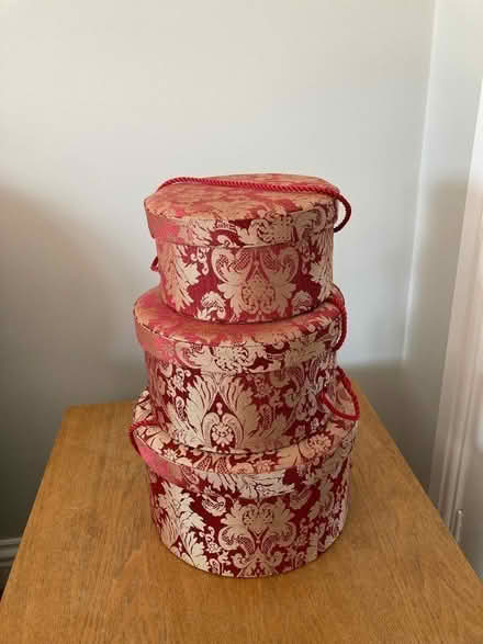 Photo of free Nested Hat Box Style Storage (Fareham PO16) #4