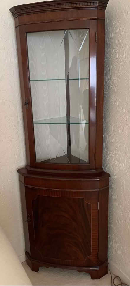 Photo of free Dark wood corner unit (Southport PR8) #2