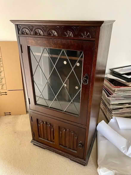 Photo of free Hardwood cabinet (IP5) #1
