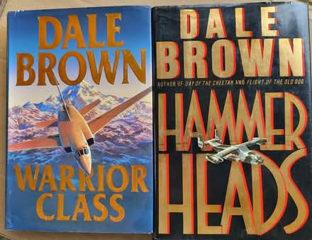 Photo of free Dale Brown Books (Downers Grove (south side)) #1