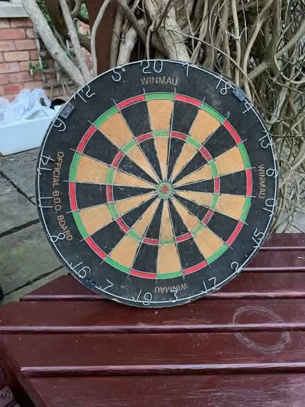 Photo of free Professional standard used dartboard (Malvern Wells WR14) #2