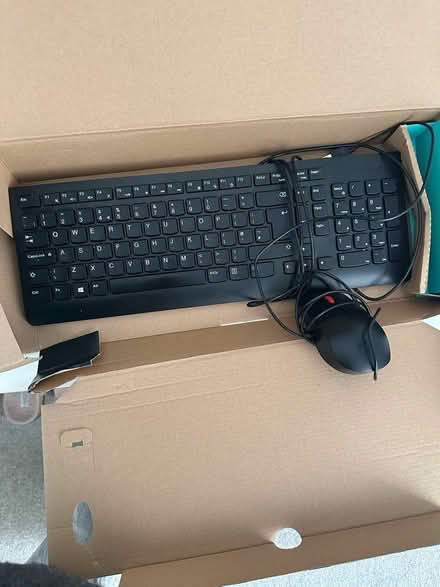 Photo of free Lenovo Keyboard and Mouse (Purley) #1