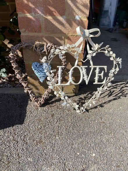 Photo of free Heart shaped wall hanging pieces (Wokingham RG40) #1