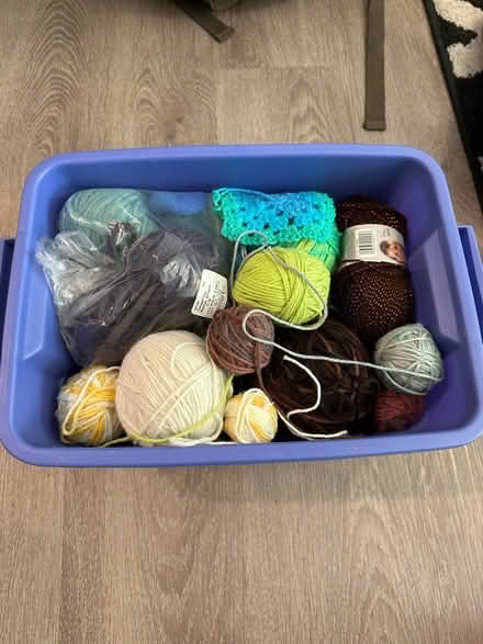 Photo of free Random yarn skeins (University City) #2