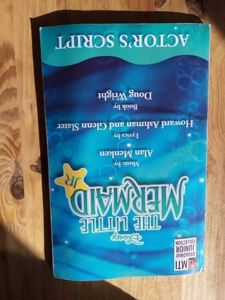 Photo of free The little mermaid actor's script (St Leonards Green TN38) #1