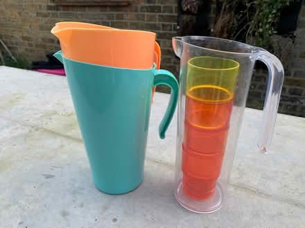 Photo of free Large plastic jugs (TW12 (Hampton)) #1