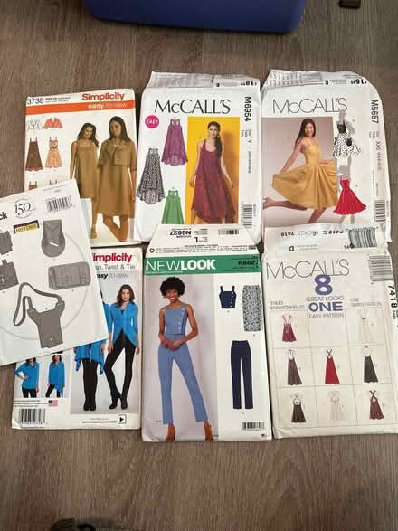 Photo of free 7 womens sewing patterns s/m (University City) #1