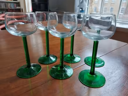 Photo of free Vintage hock/white wine glasses (Rotherhithe SE16) #1