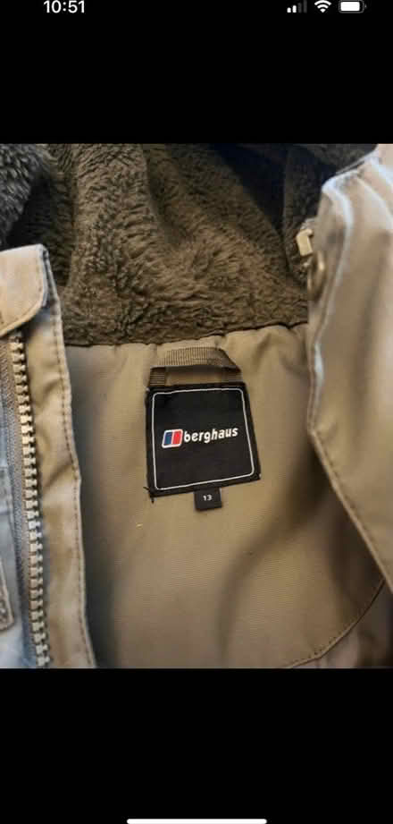 Photo of free Boys Bergaus Parker coat (Leeds. LS9) #1