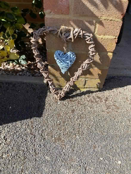 Photo of free Heart shaped wall hanging pieces (Wokingham RG40) #2