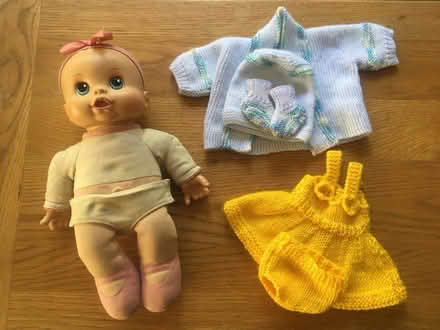 Photo of free Baby doll and baby doll carrier (Pennant Hills) #2