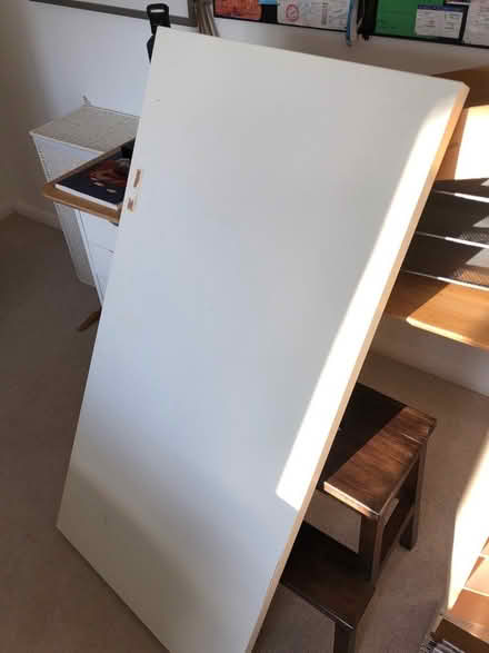 Photo of free IKEA Linnmon table/desktop (Emlyn Road W12) #1