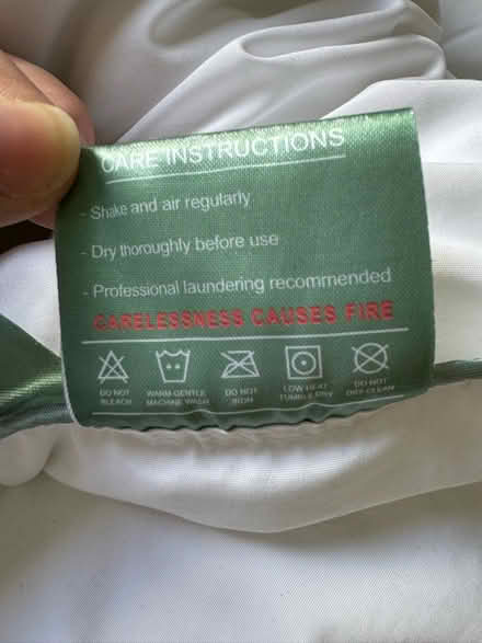Photo of free Double duvet (EH11 3) #2