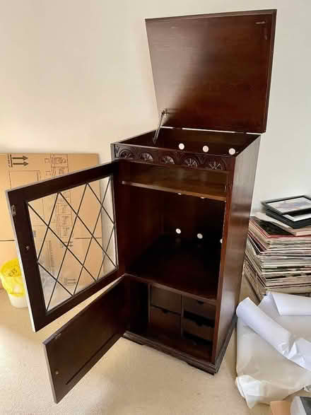 Photo of free Hardwood cabinet (IP5) #2