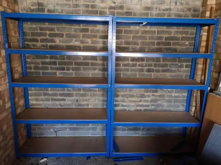 Photo of free metal shelving x 2 (Stevenage SG1) #1