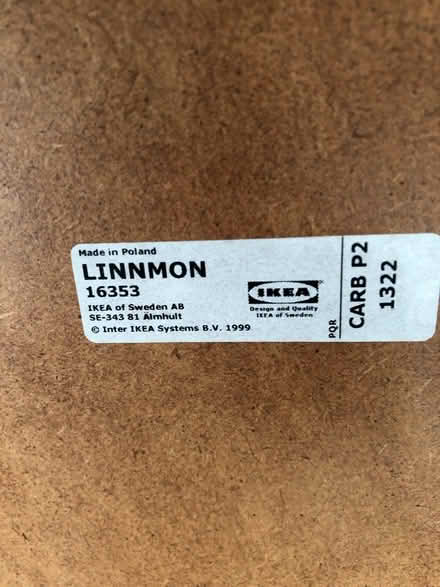 Photo of free IKEA Linnmon table/desktop (Emlyn Road W12) #3