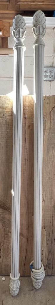 Photo of free Dramatic white curtain rods (Beulah rd and Druid hill rd NE) #1