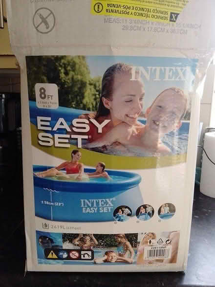 Photo of free Intex 8ft easy set pool (IP6) #1