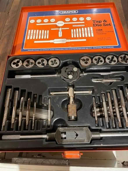 Photo of free Draper tap and die set (Cyncoed CF23) #1