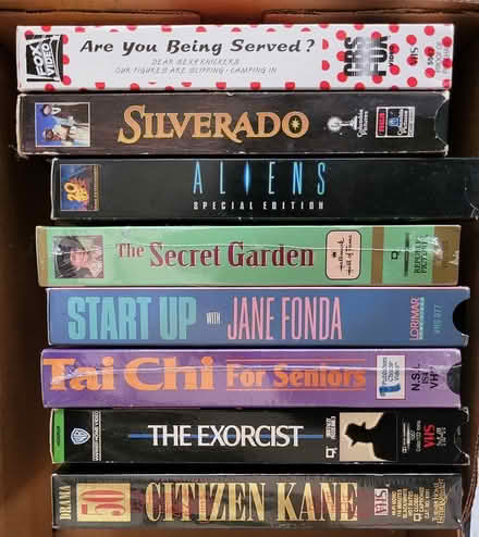Photo of free VHS tapes (Downers Grove (south side)) #1
