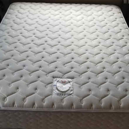 Photo of free Queen size mattress and box spring (Poughkeepsie/Hyde Park) #1