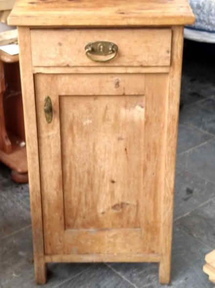 Photo of free Pine cupboard with drawer, 80 cm high (Needham IP20) #1