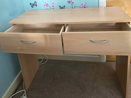 Photo of free 2 drawer desk (Newtown Poole BH12) #1