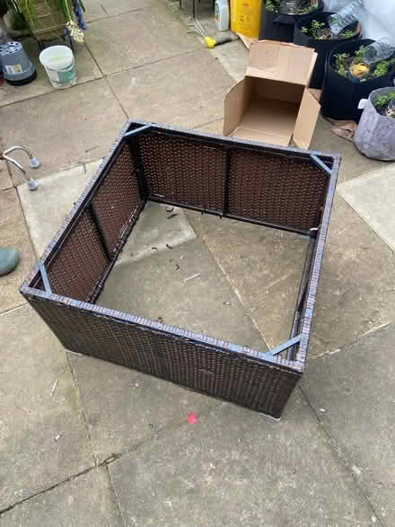 Photo of free Wicker table (London SE20) #2
