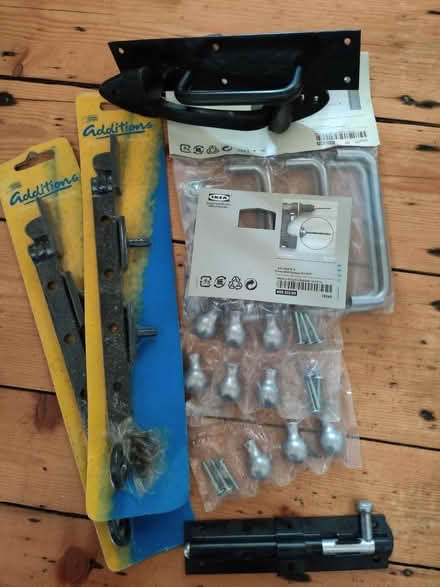 Photo of free Selection of hardware - cupboard door handles and latches (Kendal LA9) #1