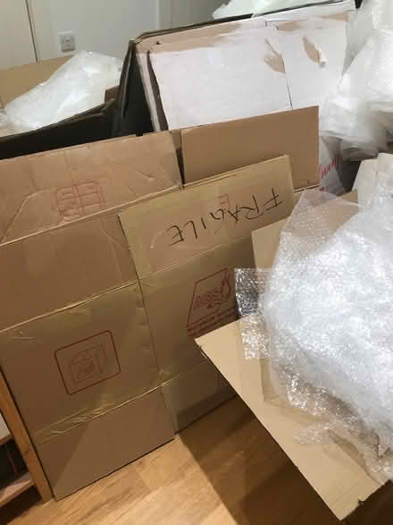 Photo of free Boxes, packing paper, bubble wrap (Kings Hill, West Malling) #1