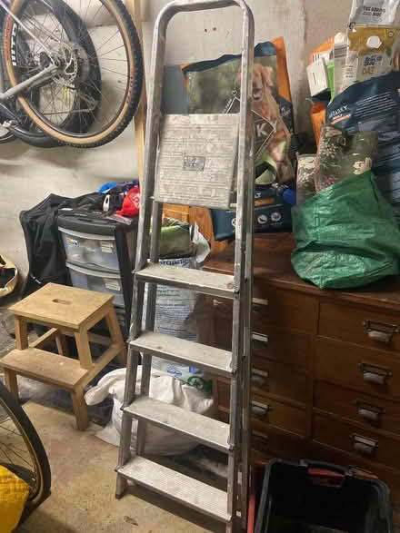 Photo of free metal stepladder (Cockermouth CA13) #1