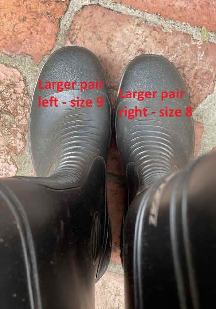Photo of free Blundstone gumboots x 2 pairs -used (Surrey Hills) #3