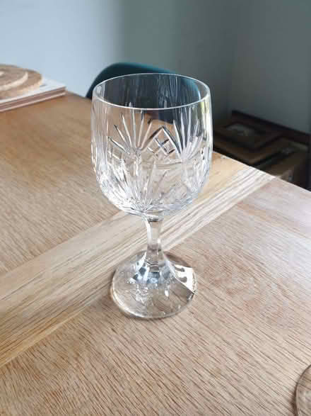 Photo of free Crystal glasses x6 (Middleyard GL10) #2