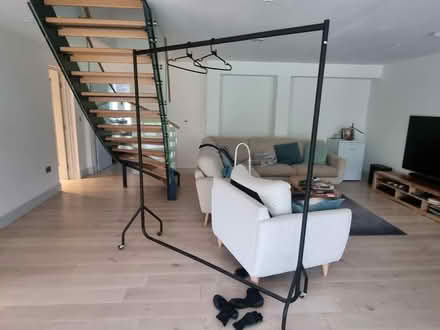Photo of free Clothing rack on caster (EX33) #2