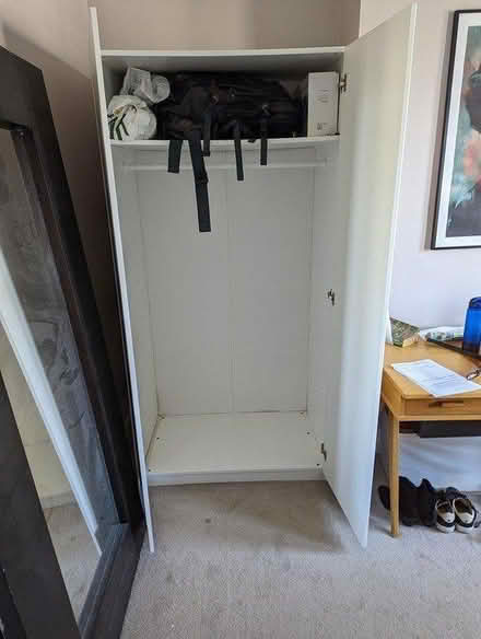 Photo of free White Ikea Pax Wardrobe (Bear Flat, Bath) #2