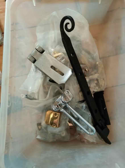 Photo of free Selection of hardware - cupboard door handles and latches (Kendal LA9) #3