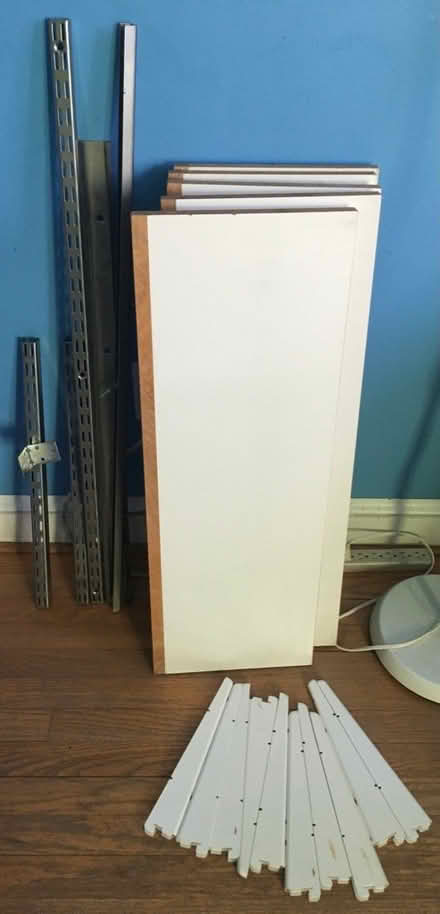 Photo of free Elfa 5 shelves 4 runners w/brackets (Bethesda 20814 near BCC HS) #1