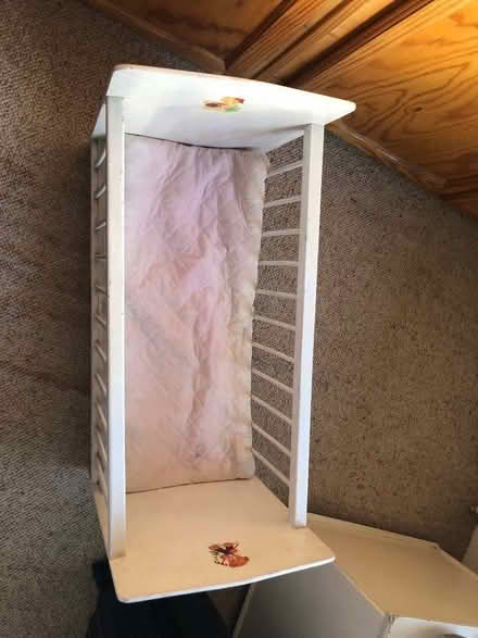 Photo of free Wooden doll’s cot (Strawberry Hill TW1) #3