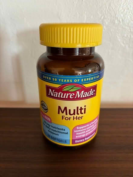 Photo of free Brand new vitamins - 60 count (near De Anza College) #1