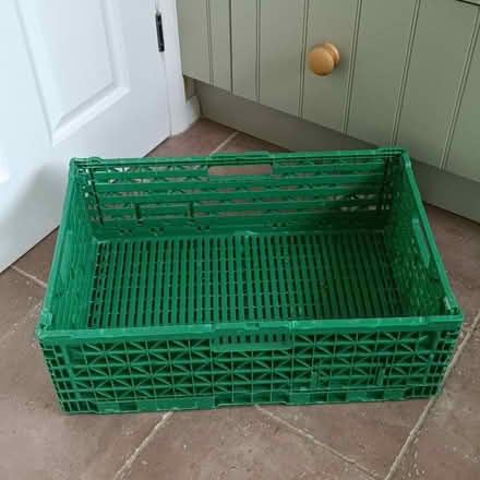 Photo of free Large collapsible crate (Haldens AL7) #1