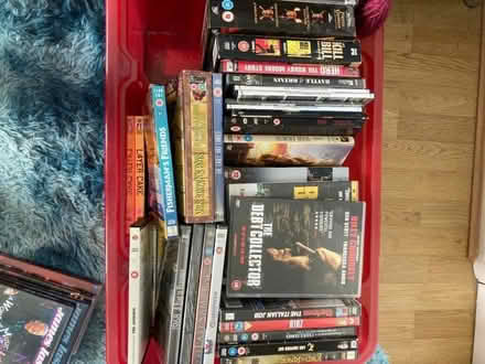 Photo of free Box of mixed dvds (Black Dam RG21) #1