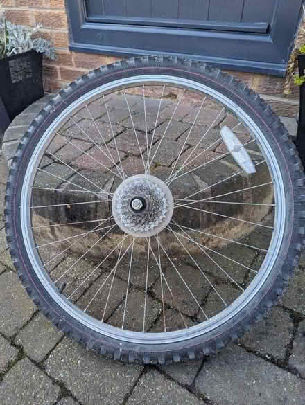Photo of free Rear cycle wheel (High Green S35) #1