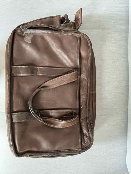 Photo of free Leather computer travel bag (Spring Hill) #1